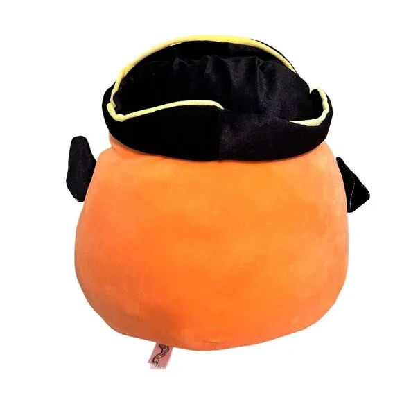 Squishmallow Paxton 16" Halloween Pirate Pumpkin Bat Wings Plush Stuffed Toy - Picture 6 of 10